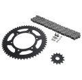 Yamaha Wr250f Chain And Sprocket Kit 2001 To 2006 520 114l O Ring With 13 Tooth Front 52 Rear Steel Sprockets Black Finish