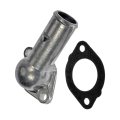 Engine Coolant Thermostat Housing For Gmc C1500 C2500 K1500 K2500 Suburban 1996 Metal Natural Finish 180 Degrees Neck Angle 1