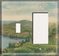 Snazzyswitch Over The Hills And Far Away Decorative Combo Light Switch Gfci Outlet Cover Single Toggle Decora Rocker Wall Plate 