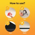Safe Way Traction 1 X 60 Roll Black 3m 610 Series Safety-walk Anti Slip Tape Non Skid Abrasive Grit Safety