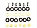 Fuel Injector Repair Kit O-rings Pintle Caps Spacer Filters For Dodge 3 9 V6 