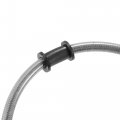 X Autohaux 47 24 Length 10mm Id Motorcycle Hydraulic Brake Line Oil Hose Pipe Stainless Steel Braided Cable For Atv Motocross