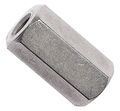 Coupling Nuts 10-32 Stainless Steel Hexagonal Fine Thread 8 Piece Set Cnss-240-8 
