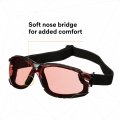 3m Solus 1000 Series S1521sgaf-kt Blk Temples Scotchgard Anti-fog Coating I O Vm Af-as Lens Foam Strap