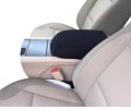 Auto Console Covers-fits The Ford Taurus 2010-2018 Center Armrest Lid Cover Protective Water Resistant Neoprene Fabric- Black 