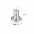 Uxcell M8x12mm Machine Screws Pan Phillips Cross Head Screw 304 Stainless Steel Fasteners Bolts 5pcs