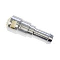 Heater Hose Connector For Pontiac Trans Sport 1997 1998 Aluminum Silver Barb And Quick Disconnect Fits 15119175 E69z18d435 A 
