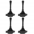 Pack Of 4 Ignition Coils For Nissan Juke Rogue Sport For Sentra 2011-2017 Fit Uf659 224481kc0a 