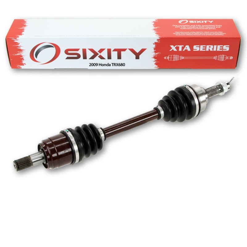 Sixity 2009 For Honda Trx680 4x4 Front Right Xta Axles Passenger Fa 2a