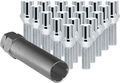 Ceco Chrome Spline Drive Tuner Bolt Installation Kit 20 Lug Bolts 1 Key4 50 R H Thread Pitch Length 
