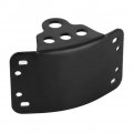 Qiilu Side Mount License Plate Bracket Taillight Kit Fit For Cruiser Bobber Chopper Motorcycle With 3 4in Axles