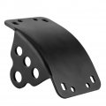 Qiilu Side Mount License Plate Bracket Taillight Kit Fit For Cruiser Bobber Chopper Motorcycle With 3 4in Axles