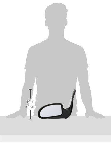 Driver Side Mirror Outside Rear View For Ford Focus Partslink Number Fo1320180 Black Rectangular Exterior With In Built Display
