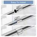 2 8 Inch Exhaust Clamp 304 Stainless Steel Butt Joint Band Sleeve Coupler Pipe Repair Universal Widening For Pipes Mufflers