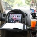 Bwghbh Car Steering Wheel Seat Tray For Working Eating Multi-functional Backseat Headrest Laptop Dining Table With Extended