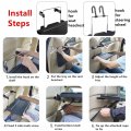 Bwghbh Car Steering Wheel Seat Tray For Working Eating Multi-functional Backseat Headrest Laptop Dining Table With Extended