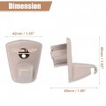 Uxcell 2pcs Sun Visor Support Clip Retainer For Chrysler 300 2 7l V6 Base 2005a 2006a 2007 No 1ej51bd1aa Holder Bracket Hanger