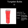 80 Pack T58 70 73 74 Dashboard Gauge 5050smd Led Wedge Lamp Bulb Light 5 Colors 5 Blue High Power 37 Instrument Panel Cluster
