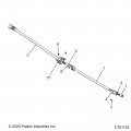 Polaris Ranger Pin Yoke Genuine Oem Part Qty 1