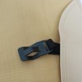 Universal Fit Car Seat Covers Full Set For Volkswagen Passat Beige Pu Leather 5 Pads Front And Rear Waterproof Protective 4