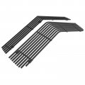 Off Roader Egrille Premium Stainless Steel Black Horizontal Billet Grille For Chevy Camaro 1978-1981 Combo Bgc-8c8965w 