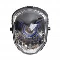 Minho Motorcycle Halogen Headlight Assemblies 12v 35w 4000k Fit For 2013-2016 Honda Grom Msx 125 Sf