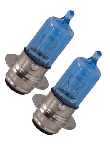 Honda Rancher At Gps 400 04-05-06-07 H6 Xenon Hid Hyper Blue Wht Headlight Bulbs