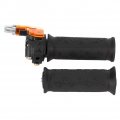 Qiilu Twist Throttle Grip 7 8 22mm Accelerator Handles With Cable Restrictable 3 Stage Grip Set Fit For 47cc 49cc Mini Moto