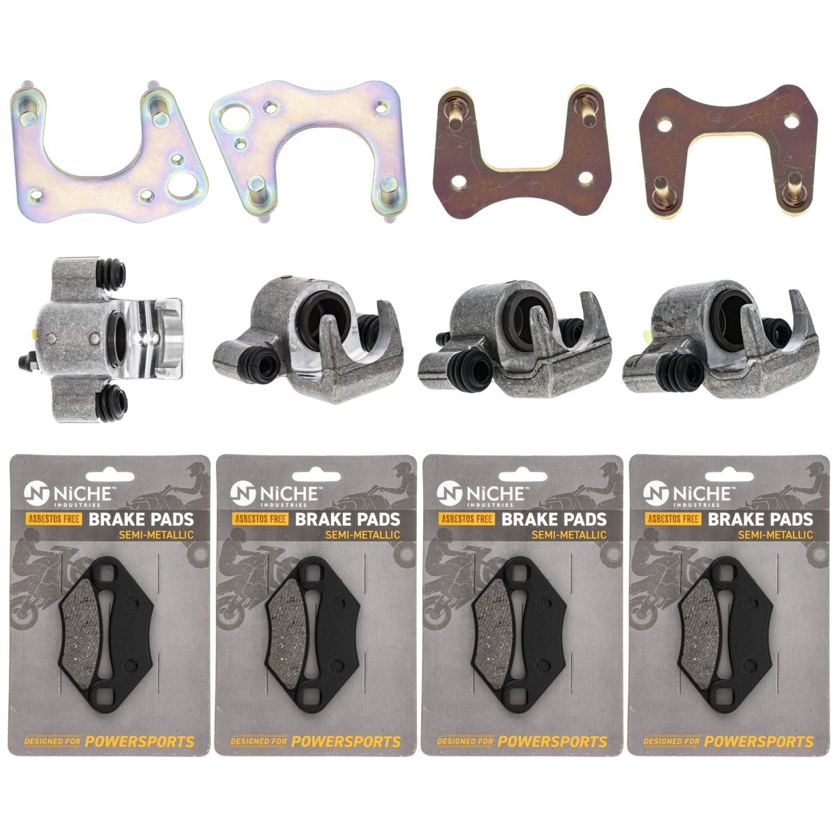 Niche Caliper Kit For Polaris Atp 330 500 Atv