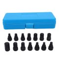Multifunctional M16 Hex Square Oil Drain Plug Key Set 3 8in Drive Removal Kit For Vehicles