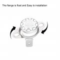 Uxcell Ksd301 Thermostat 130a 266a F 10a Normally Closed N C Adjust Snap Disc Temperature Switch For Microwave Oven Coffee