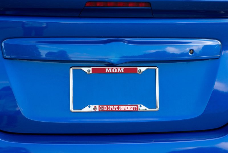 Desert Cactus Ohio State University Metal License Plate Frame For Front Or Back Of Car Officially Licensed Mom 