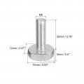 Uxcell T-slot Bolts 10pcs M6x20mm Slot Drop-in Stud Sliding 304 Stainless Steel Shape Screws For T Track
