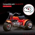 Kill Stop On Off Switch For Honda Atv Atc70 1978 1985 35300-957-003 Engine With Bullet Connectors Abs Plastic Push Button