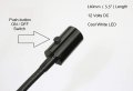 Pilotlights Mini Gooseneck Panel Light With Switch Map Post 140mm Cool White Led 12vdc