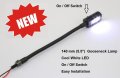 Pilotlights Mini Gooseneck Panel Light With Switch Map Post 140mm Cool White Led 12vdc