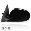 Auto Dynasty Oe Style Manual Driver Left Side View Door Mirror Compatible With Kia Forte 10-13