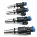 Set Of 4pcs Fuel Injector 28143540 Replacement For Gmc Buick Chevrolet 4 Holes