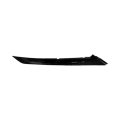 Bumper Cover Molding Front Passenger Side Upper For Toyota Camry 2018 2024 Xse Trd Models Painted Black Asa Plastic Replaces 