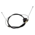 Parking Brake Cable For Mazda B2300 B3000 B4000 1994 Black Rubber Outer Sleeve 27 2 In Conduit Length Replacement F37z 2853 B 