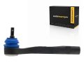 Tie Rod End For 1994 To 2001 Acura Integra Sintered Metal Bearing Front Position Threaded Stud With Castle Nut And Cotter Pin