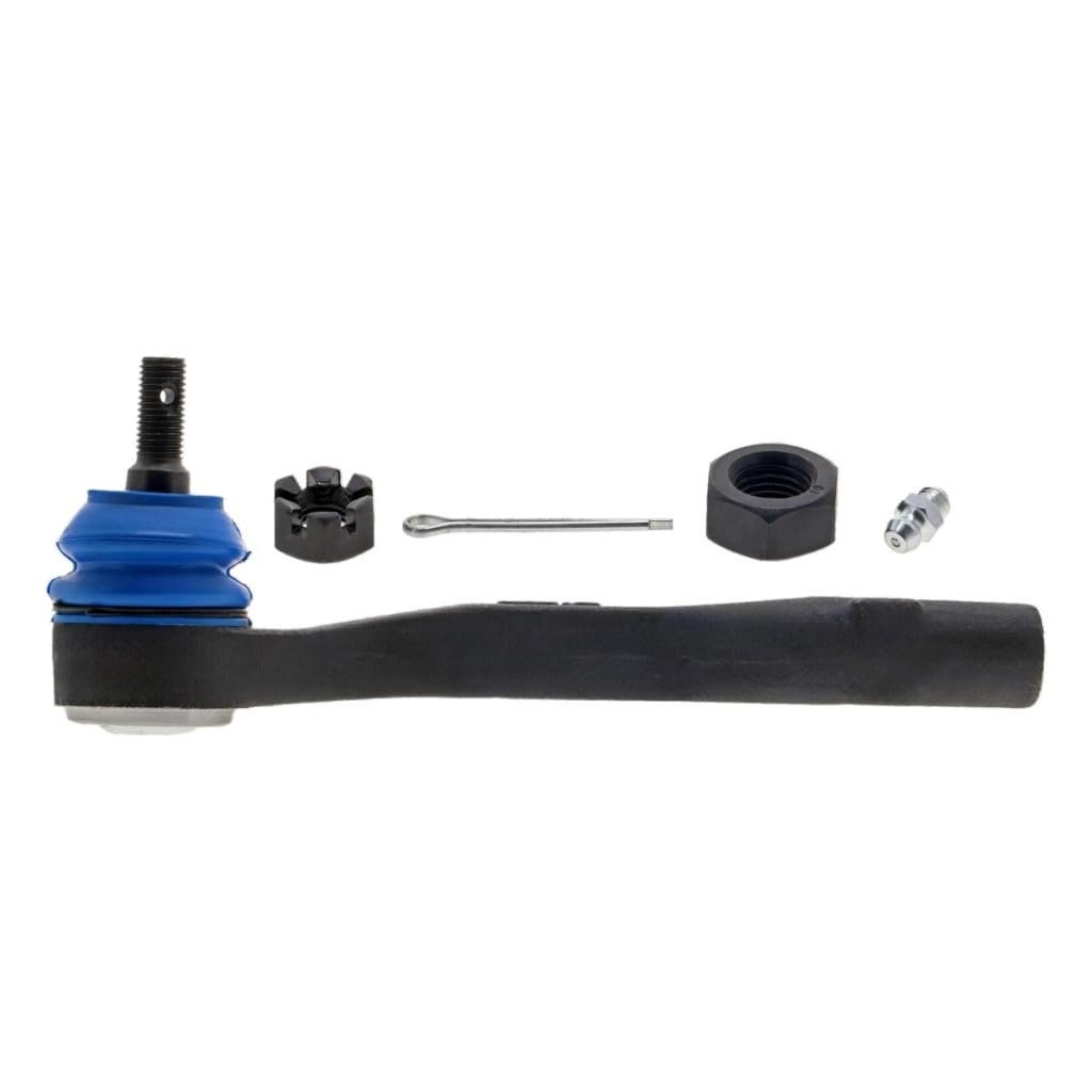 Tie Rod End For 1994 To 2001 Acura Integra Sintered Metal Bearing Front Position Threaded Stud With Castle Nut And Cotter Pin