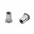 Uxcell 20pcs 304 Stainless Steel 1 4-20 Unc Car Flat Head Rivet Nut Insert
