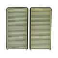 Cabin Air Filter For Pontiac Trans Sport 1997 1998 Particulate Media 8 9 In Length And 2 283 Height Olx-acdcf1175-cl360a53 