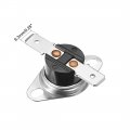 Uxcell Ksd301 Thermostat 40a C 104a F 10a Normally Open N O Adjust Snap Disc Temperature Switch 5pcs