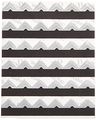 Canson 100510405 Self Adhesive Photo Corners Silver 