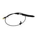 Lower Shift Cable For Gmc Savana 3500 2003 To 2009 Steel Eyelet Ends Plastic Jacket And Outer Sleeve 0 146 In Diameter 