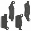 Caltric Front Rear Brake Pads Compatible With Kawasaki Kx450 Kx-450f 2006-2017