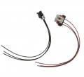 2x Headlight And Turn Signal Bulb Wiring Harness Pigtail Connector Kit For 2005-2014 Freightliner Columbia Diesel Truck