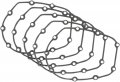 Cometic Gaskets Milwaukee-eight Cam Cover 032 Afm 5pk C10173 New 